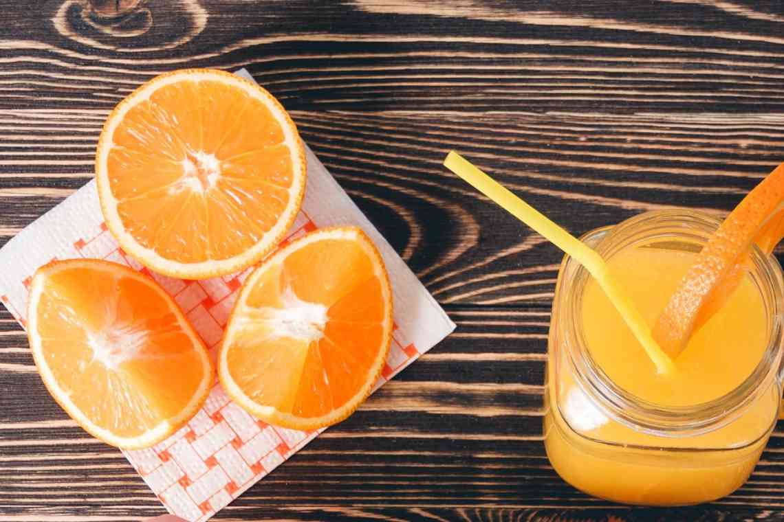 Як робити свіжовижатий апельсиновий сік