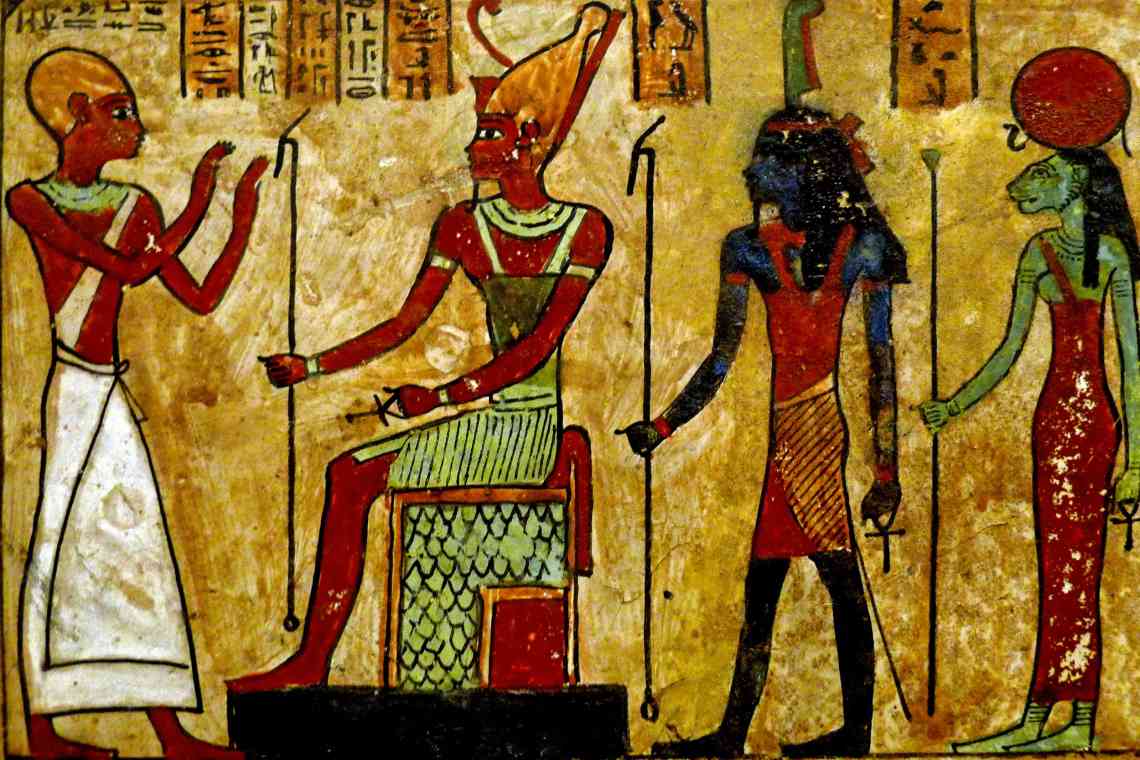 Осіріс - бог стародавнього Єгипту. Зображення і символ бога Осіріса