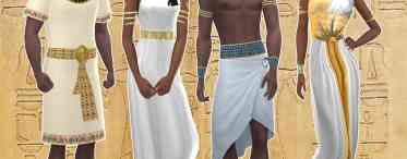 Одяг Стародавнього Єгипту. Одяг фараонів у стародавньому Єгипті