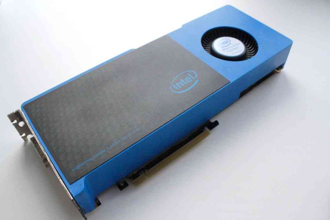 Intel показала прототип свого високопродуктивного GPU