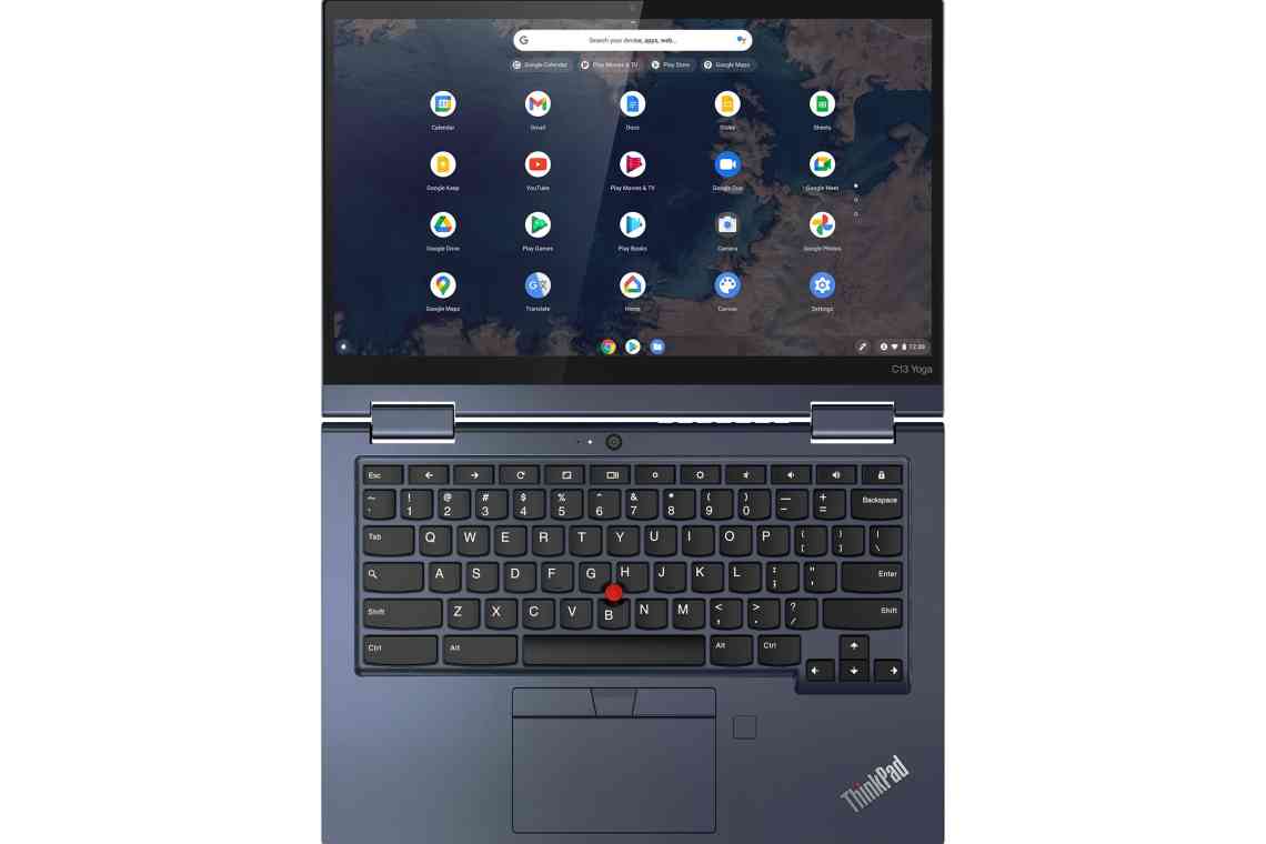 Ноутбук Lenovo ThinkPad C13 Yoga Chromebook Enterprise побудований на платформі AMD
