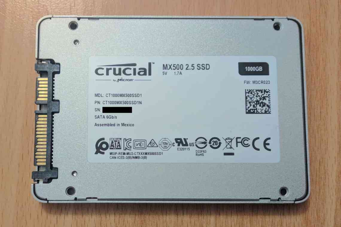 Crucial v4 - доступні SSD для апгрейду систем з інтерфейсом SATA II