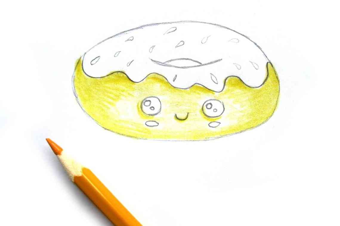 Дізнаємося як правильно намалювати пончики легко і швидко