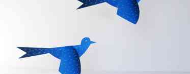 Птахи з паперу як символ щастя у вашому домі