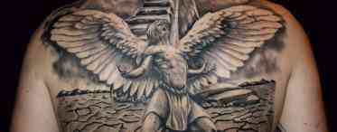 Татуювання ангела: значення тату. Татуювання крил ангела