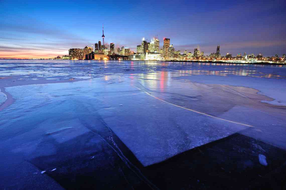 Клімат Торонто, Канада: середньорічна температура за місяцями