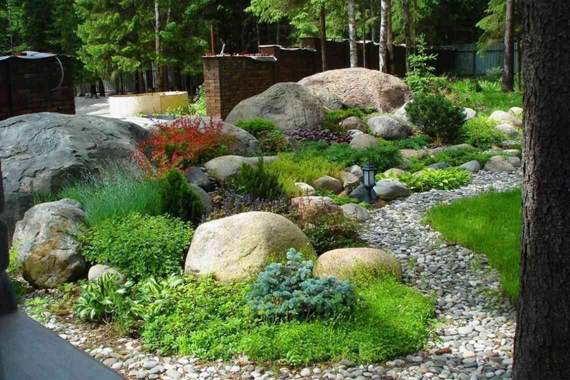Штучне каміння для саду