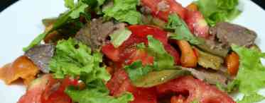 Салат Берлінський. Рецепт класичний, з шинкою, сиром, м'ясом, кетчупом, огірками, томатним соусом