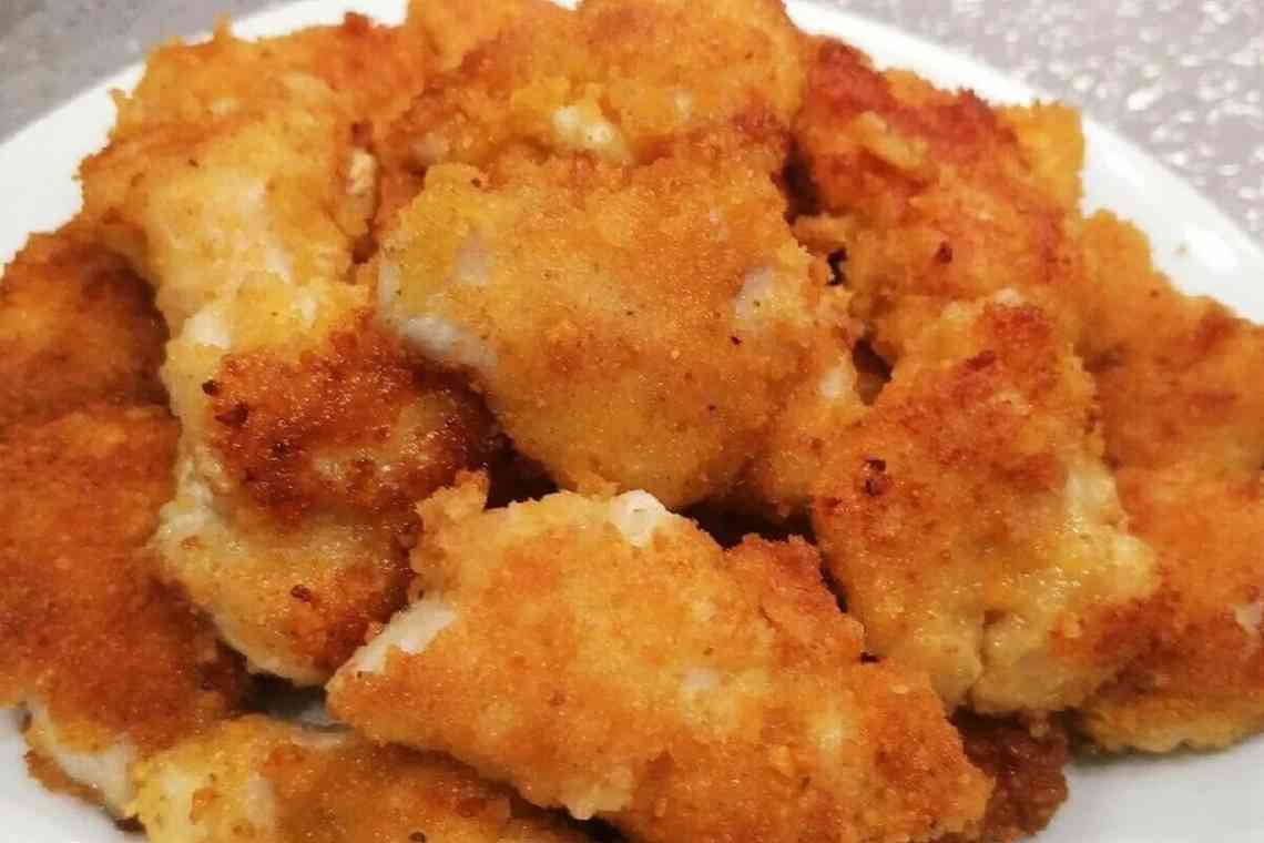 ТОП рецепти домашніх курячих наггетсів з сиром і не тільки