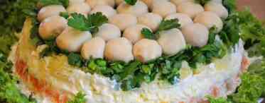 20 салатів з маринованими грибами, які прикрасять будь-який стіл