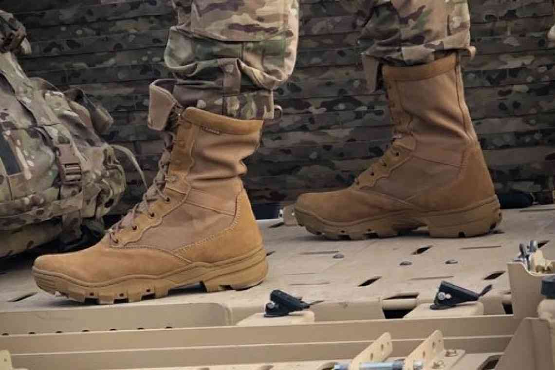 Покупка военной обуви: качество и надежность