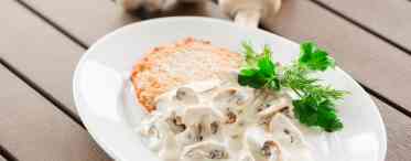 Вершково-грибний соус з шампіньйонів з вершками: рецепти на сковороді, в духовці, в мультиварку