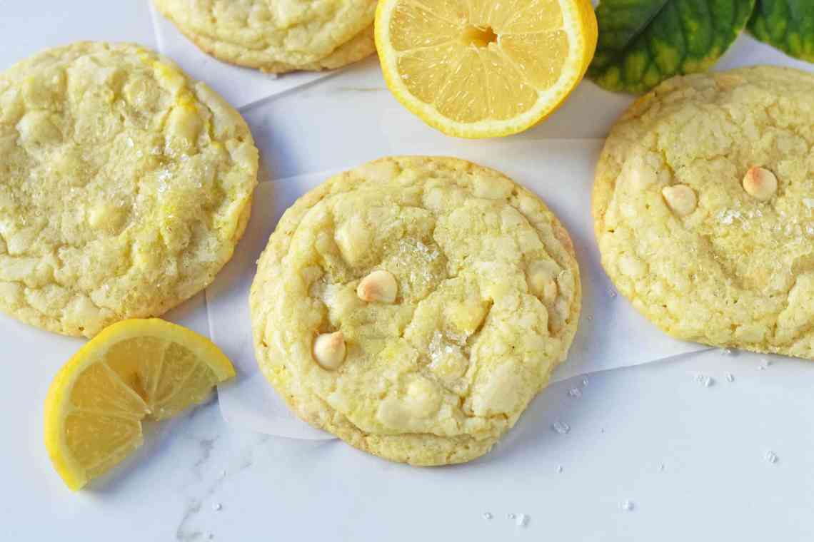 Цитрусово-лимонно-мигдальне печиво на жовтках «» Квіточки «»